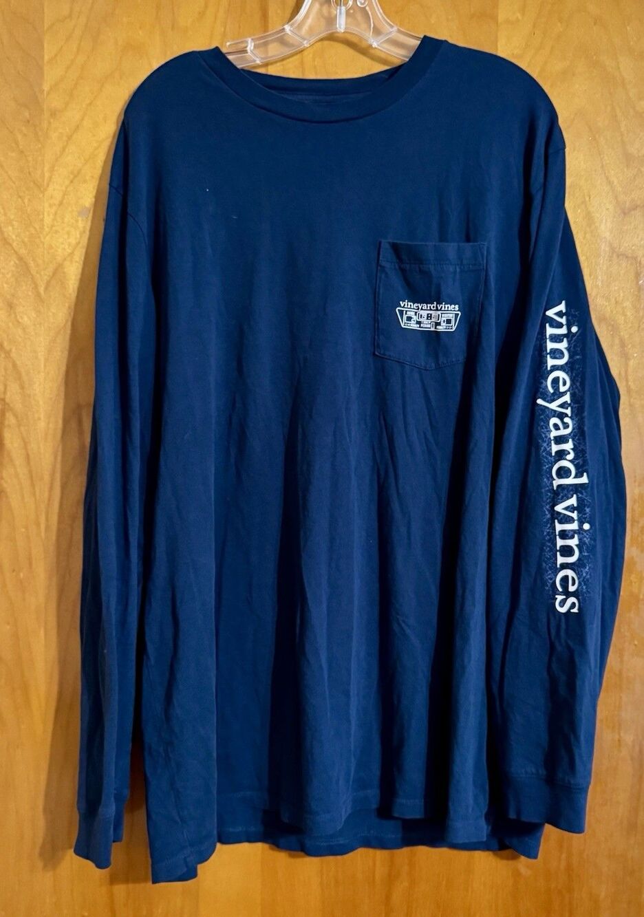 Vineyard Vines Men's XL Navy Blue Long Sleeve